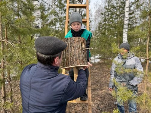 В Болгаре прошла акция "Не оставим без дворца ни пичужки, ни скворца"