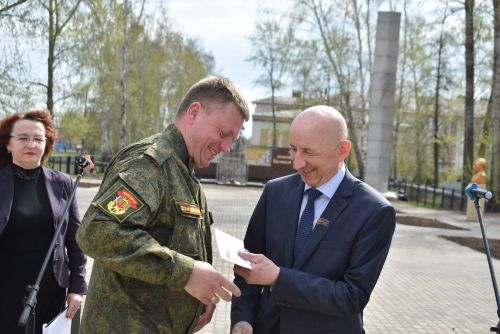В Болгаре состоялись проводы поискового отряда «Булгар» к местам боевых сражений