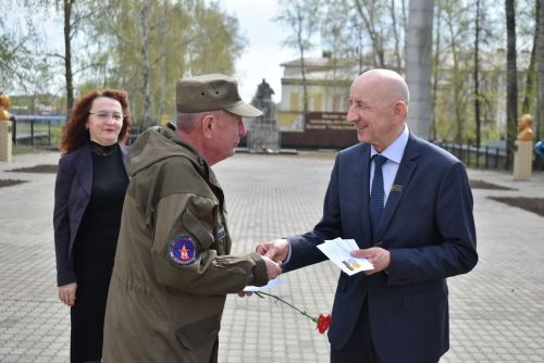 В Болгаре состоялись проводы поискового отряда «Булгар» к местам боевых сражений