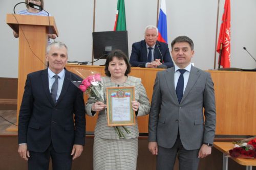 Чествование призёров республиканских предметных олимпиад и их наставников