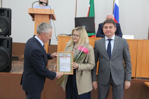 Чествование призёров республиканских предметных олимпиад и их наставников
