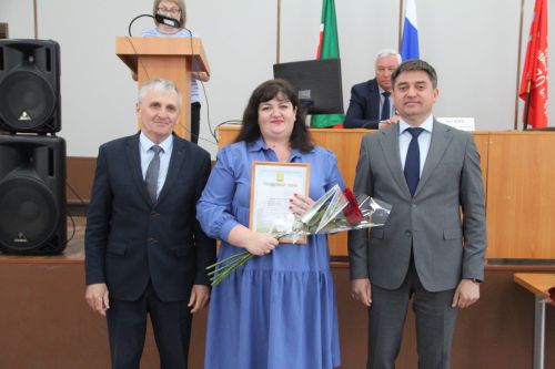 Чествование призёров республиканских предметных олимпиад и их наставников