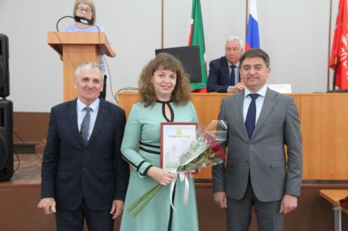 Чествование призёров республиканских предметных олимпиад и их наставников