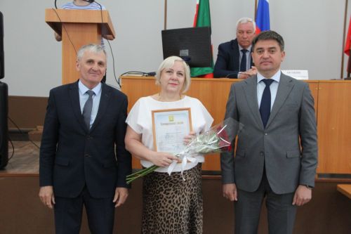 Чествование призёров республиканских предметных олимпиад и их наставников