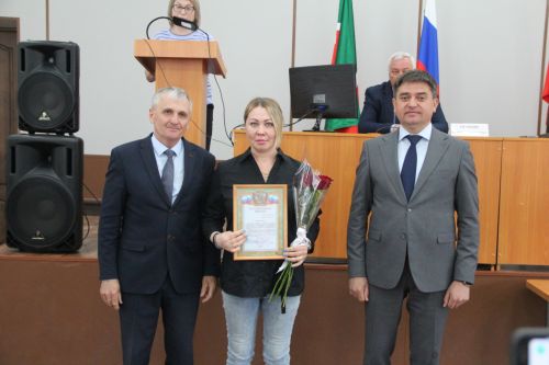 Чествование призёров республиканских предметных олимпиад и их наставников