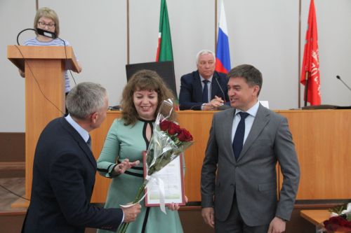 Чествование призёров республиканских предметных олимпиад и их наставников