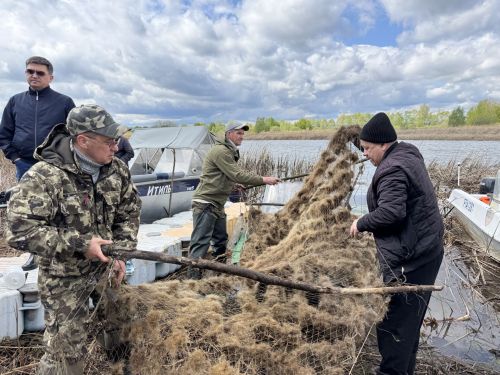В Спасском районе РТ успешно выполнено госзадание по установке нерестилищ