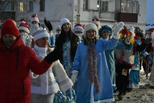 Парад Дедов Морозов 2026