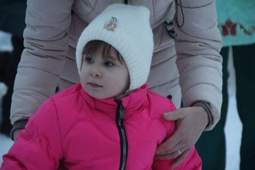 Новогоднее представление состоялось около Центральной библиотеки Болгара