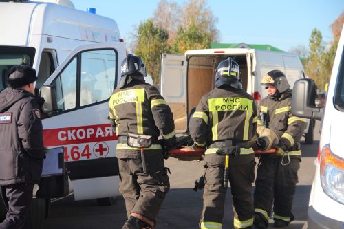 В Спасском районе прошли командно-штабные учения по ликвидации ЧС