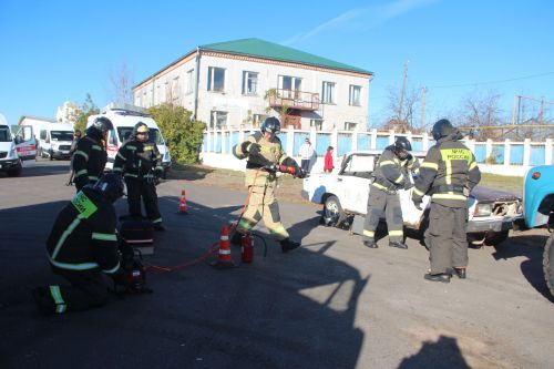 В Спасском районе прошли командно-штабные учения по ликвидации ЧС