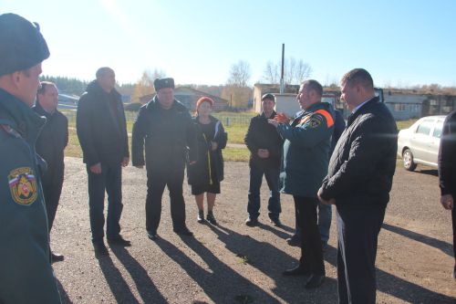 В Спасском районе прошли командно-штабные учения по ликвидации ЧС