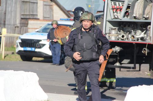 В Спасском районе прошли командно-штабные учения по ликвидации ЧС