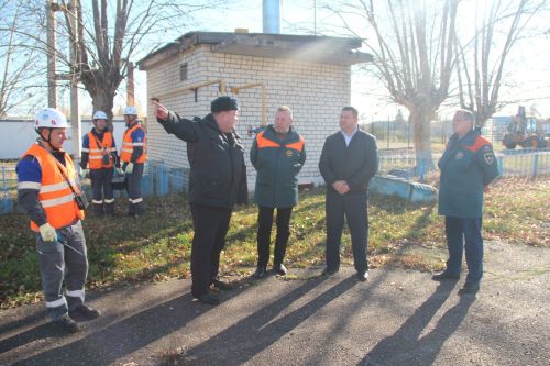 В Спасском районе прошли командно-штабные учения по ликвидации ЧС