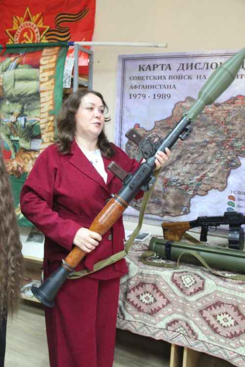 В Болгаре открылась выставка "На защите границ. Афганский конфликт"