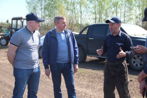 В Спасский район с рабочим визитом прибыл министр сельского хозяйства и продовольствия РТ Марат Зяббаров
