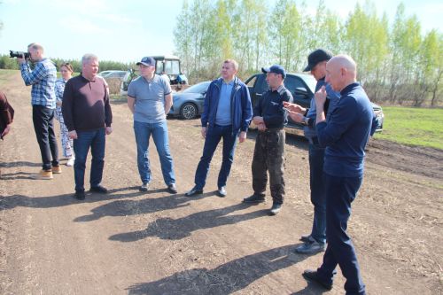 В Спасский район с рабочим визитом прибыл министр сельского хозяйства и продовольствия РТ Марат Зяббаров