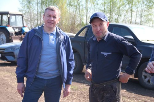 В Спасский район с рабочим визитом прибыл министр сельского хозяйства и продовольствия РТ Марат Зяббаров