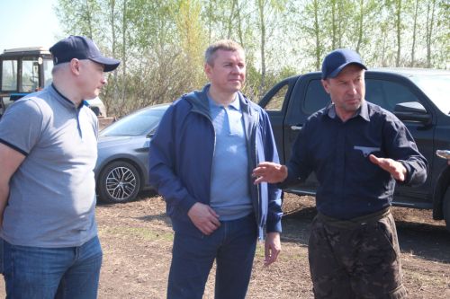 В Спасский район с рабочим визитом прибыл министр сельского хозяйства и продовольствия РТ Марат Зяббаров