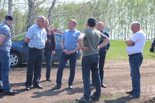 В Спасский район с рабочим визитом прибыл министр сельского хозяйства и продовольствия РТ Марат Зяббаров