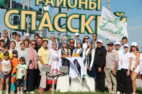 В Спасском районе встретили участников велоэстафеты «Болгар радиосы»