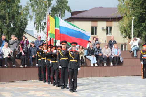Спасские кадеты дали клятву Родине