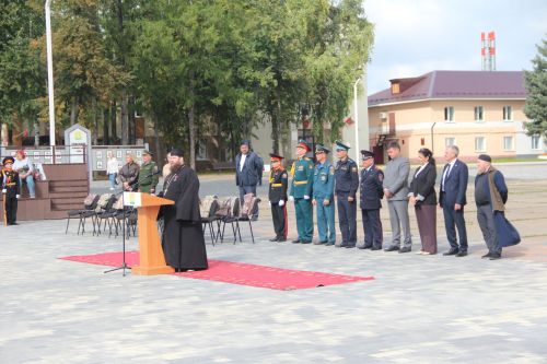 Спасские кадеты дали клятву Родине