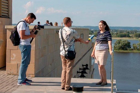 В Болгарском музее-заповеднике прошли съёмки телеканала «Поехали!»