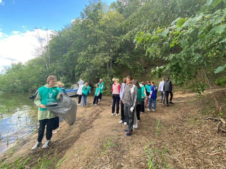 В пионерском лагере «Болгар» состоялось экологическое мероприятие