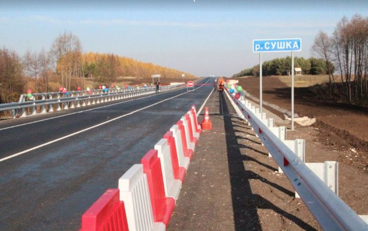 Сушка елгасындагы күпердән  беренче машиналар узды (ФОТО)