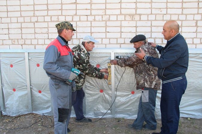 В Болгаре ведется капремонт многоквартирного дома