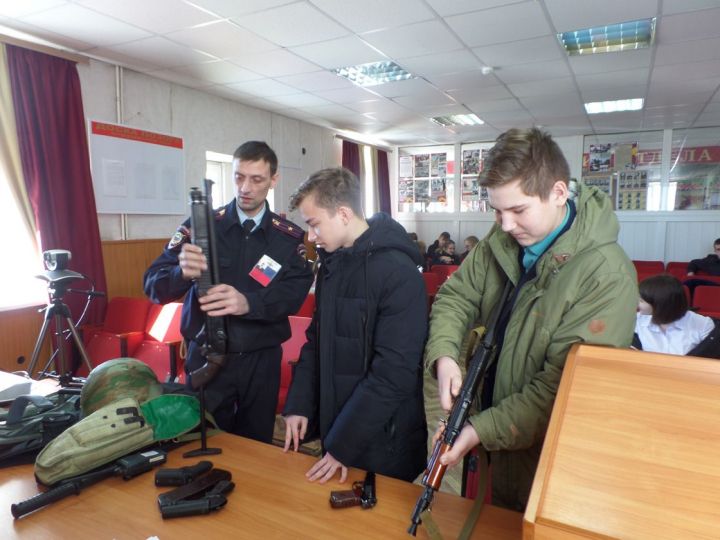 В полиции Спасского района прошёл урок мужества (ФОТО)