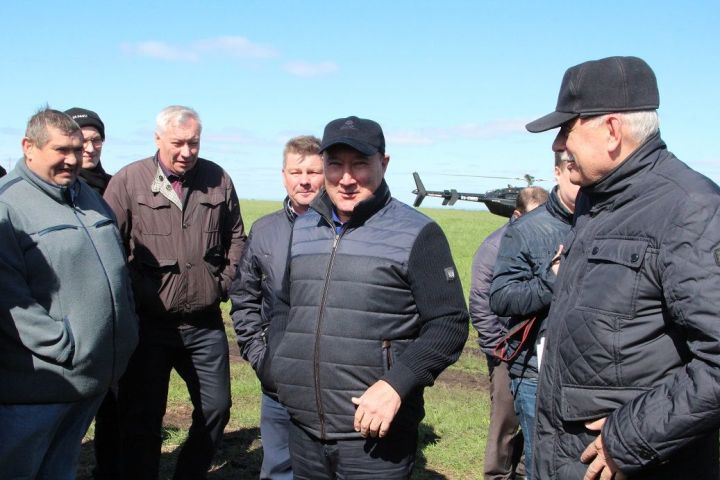 Спасский район посетил министр сельского хозяйства республики Марат Ахметов (ФОТО)