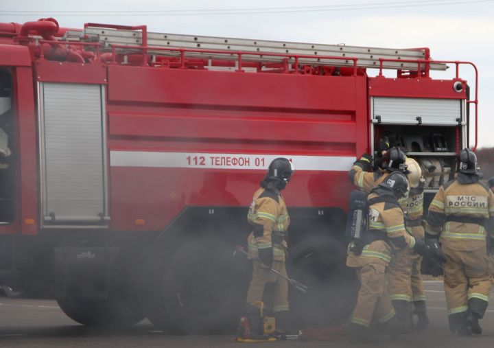 Неосторожность привела к пожару в Спасском районе