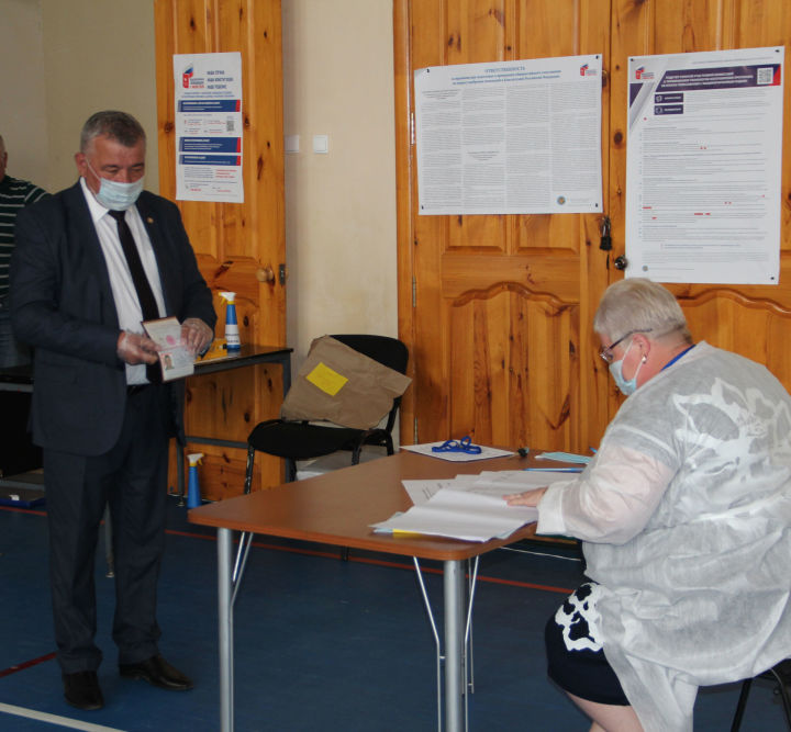 В Спасском районе проходит голосование по поправкам в Конституцию РФ