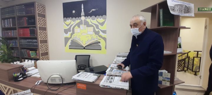 Камиль Нугаев посетил библиотеки Спасского района
