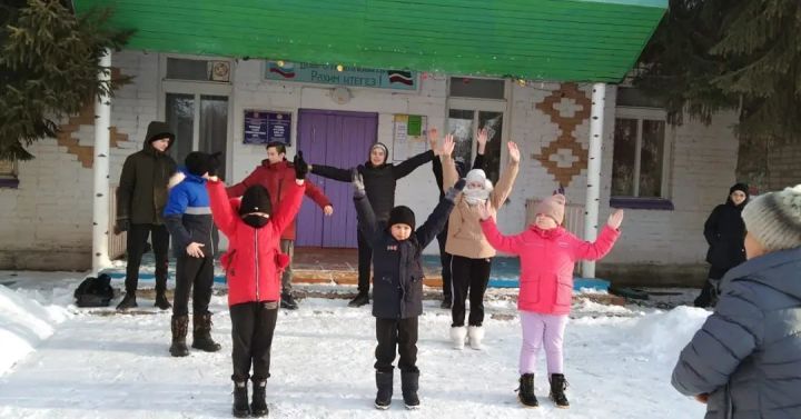 В Танкеевской школе провели мероприятие «В здоровом теле здоровый дух»&nbsp;