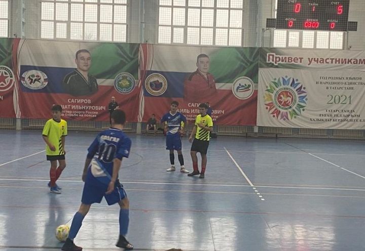 Болгарская «Волна» заняла третье место на Первенстве РТ по мини-футболу