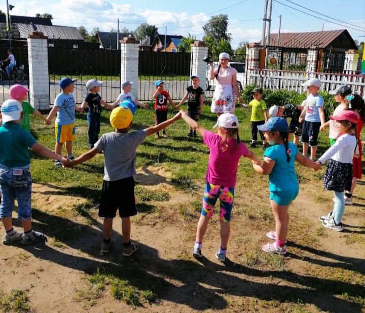В детском саду "Теремок" прошёл праздник " Сабантуй "