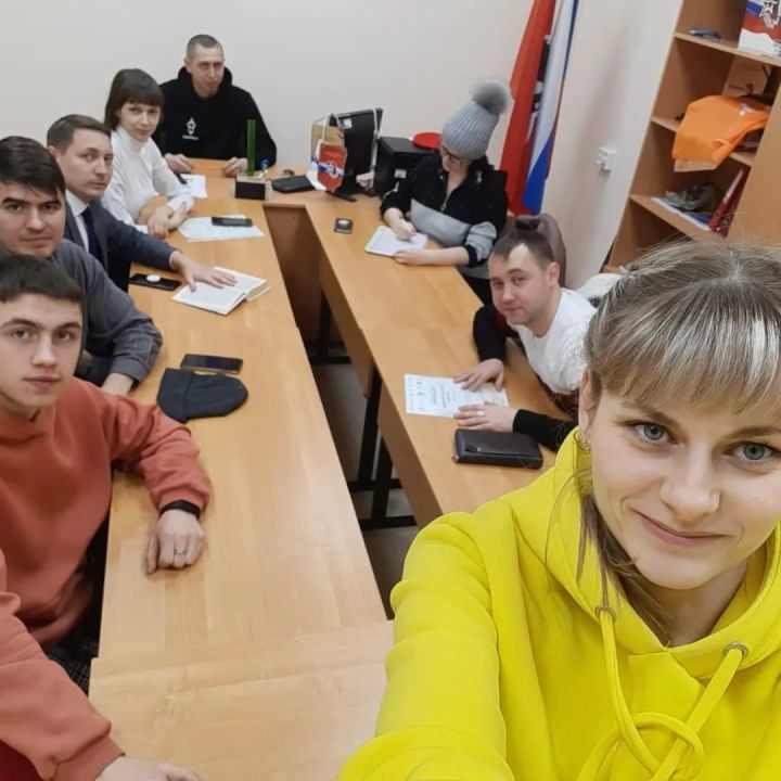 Молодёжный парламент Спасского района провёл первое заседание в этом году