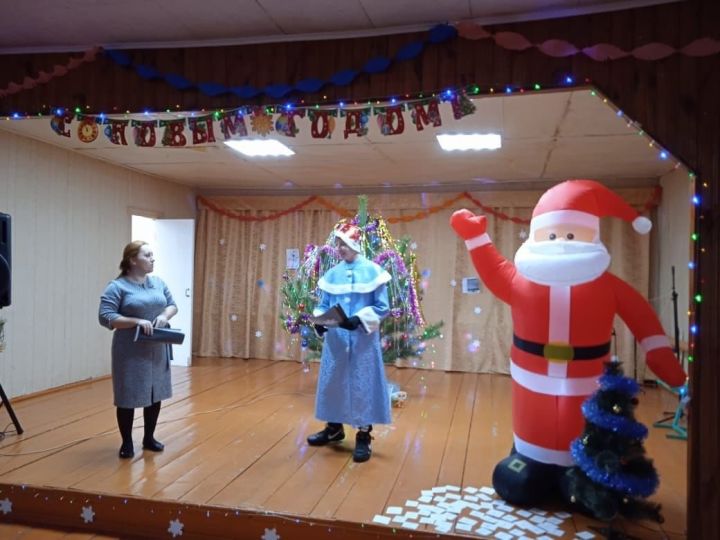 В Приволжском сельском Доме культуры прошла детская ёлка «Новогоднее чудо»