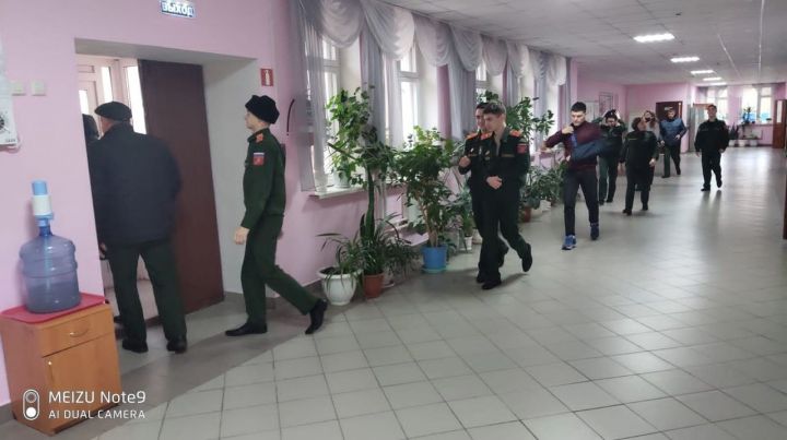 Спасские кадеты прошли тренировку по антитеррористической безопасности
