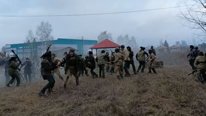 Спасские кадеты провели военно-патриотическую постановку «9-ая рота»