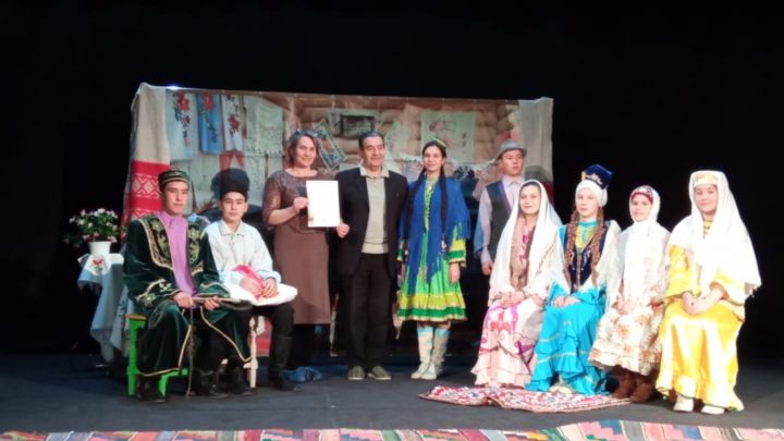 Учащиеся Иске-Рязяпской школы приняли участие в зональном этапе юношеских театров «Сайяр»