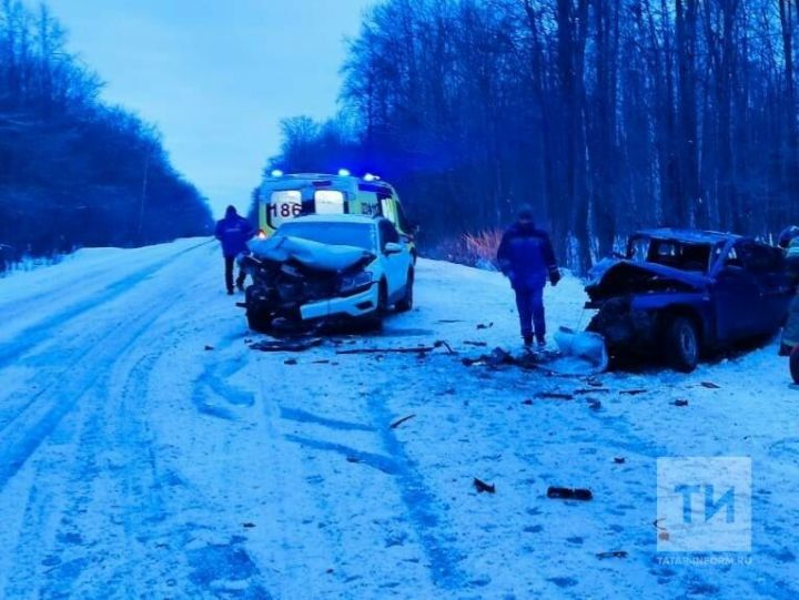 В Татарстане в ДТП пострадали двое детей