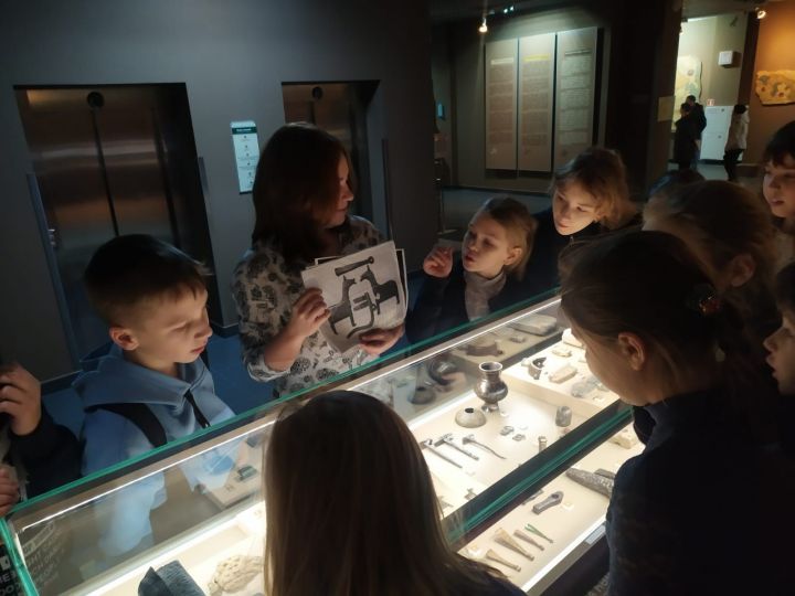 Воспитанники Болгарской детской школы искусств посетили Болгарский музей-заповедник