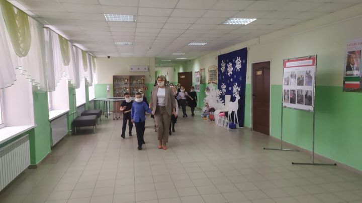 В Болгарской первой школе проведена учебная тренировка по эвакуации