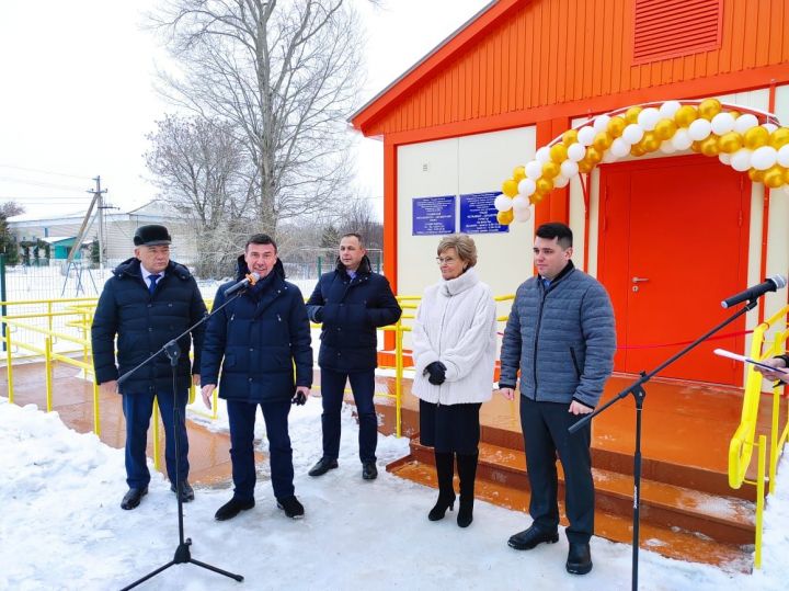 В деревне Тукай Спасского района РТ открыли новый модульный ФАП