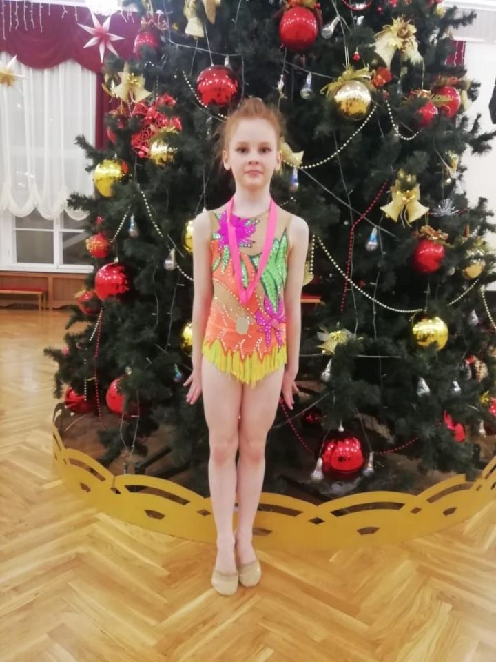 Спасские гимнастки приняли участие в открытом турнире «Зимняя краса»