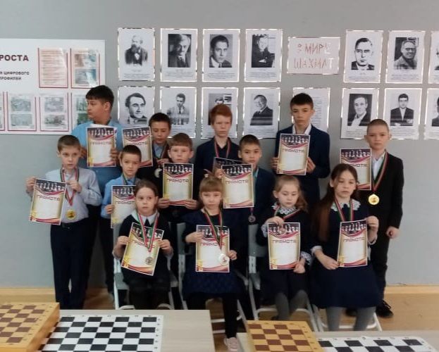 В Кимовской школе провели традиционный шахматный турнир